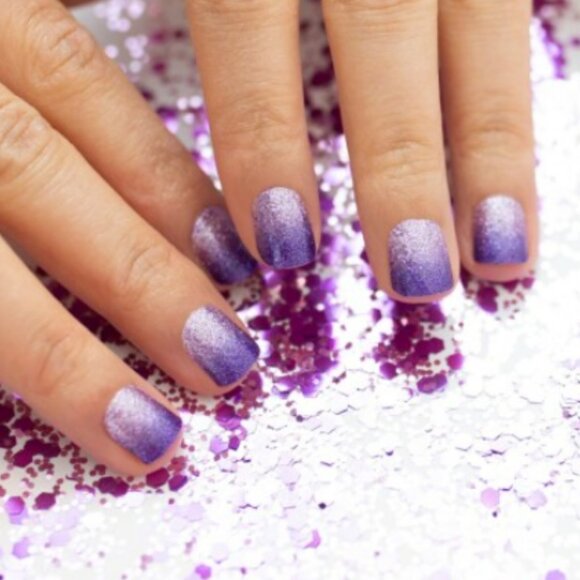 Color Street Achieve Grapeness 100% Real Nail Polish Strips - Picture 2 of 3